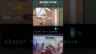 #nitrotype Typing In the Back 2 School Event
