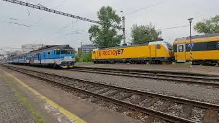 Vlaky Ostrava-Střed červen 2024