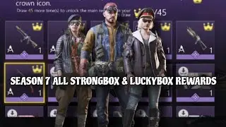 Season 7 All StrongBox Rewards | Season 7 All Luckybox Rewards Codm 2025 Leaks