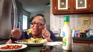 HUGE SALAD MUKBANG/ GIVEAWAY