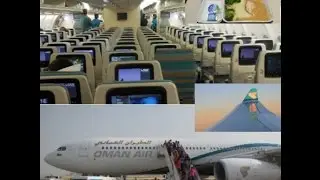Oman Air inflight Frankfurt-Muscat - 