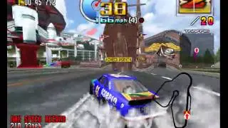 Advanced Course, Normal Car - Daytona USA 2: Power Edition (60 fps)