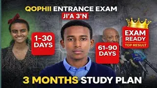 3 Months Entrance Exam Preparation Plan | Day 1&ndash;90 Strategy for Ethiopian Students