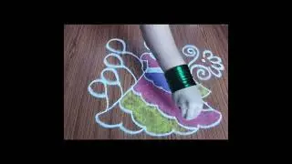 New year special rangoli ❤️ subscribe for more videos 