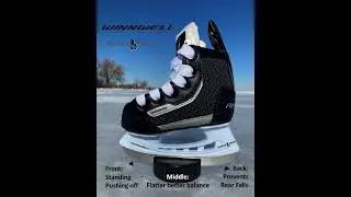 Balance Blades hockey skates help your child 'learn to skate' while they 'learn to play' hockey.