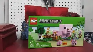 Let's build: Lego Minecraft The Baby Pig House prt2
