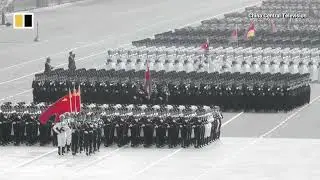 Chinese military parade