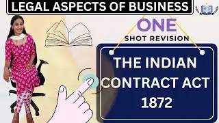 INDIAN CONTRACT ACT | ONESHOT REVISION | HPSC & UPPSC-COMMERCE | NET/SET/JRF | BY KANISHKA MA'AM