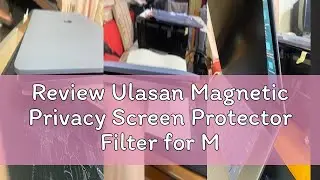 Review Ulasan Magnetic Privacy Screen Protector Filter for MacBook Pro 13.3 Air 15.3 2023 Air 15 M2