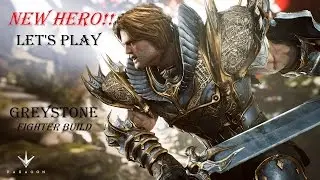 NEW HERO! Greystone (Fighter Build) | Let's Play | Paragon v28.1 Gameplay