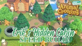 Erik's Hidden Cabin Speed Build | Animal Crossing New Horizons