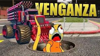 ESTE NIÑO SE REÍA DE MI COCHE CHATARRA HASTA QUE LO MODIFIQUÉ Y LO HICE INDESTRUCTIBLE en GTA RP