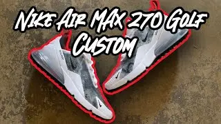 CUSTOM Nike Air Max 270 Golf (Marble Concept)