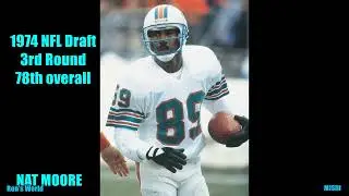 Nat Moore Career Touchdown Collection