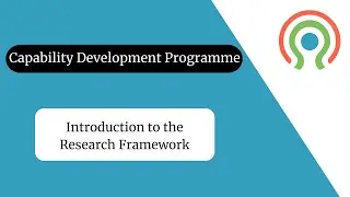 Introduction to the Research Framework