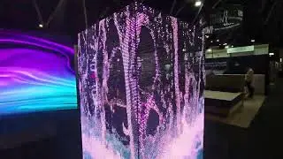 Transparent LED Digital Mesh Screen