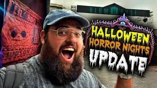 Halloween Horror Nights 2024 Update | Blumhouse & NEW HHN 33 Store