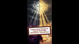 POISON THAT WEAKENS / POISON THAT KILLS ☠️🧪 (on venial sin vs mortal sin)
