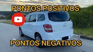 PONTOS POSITIVOS E NEGATIVOS DA CHEVROLET SPIN 1.8 AUTOM&Aacute;TICO.