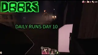 DOORS: Daily Runs - Full walkthrough (DAY 10)!!!!!!