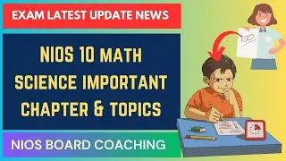 nios 10 math chapter notes english medium, nios 10 math important questions