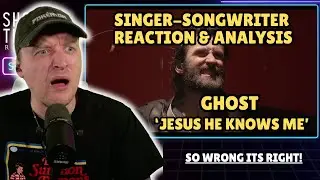 SO WRONG ITS RIGHT! | @thebandghost - JESUS HE KNOWS ME | SINGER SONG WRITER FIRST TIME REACTION