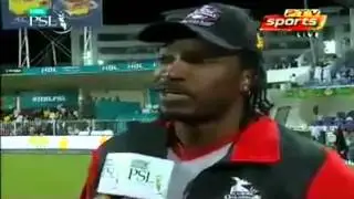 Don't blush baby Chris Gayle version 2