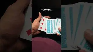 Learn this pro card control to top technique 😁 #shortsviral #cardtricks