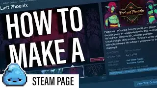 Как создать страницу в Steam