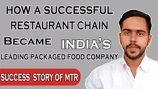 INDIA'S Leading Packaged Food Company || Success Story Of MTR || Stories By AJ