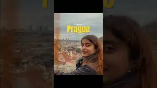 Prague Travel Reel 🇨🇿 | Europe Shorts || Rockstar vibe
