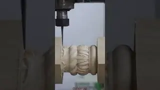 Unlimited precision! #routercnc #cnc #woodworking #lathecnc #strungcnc #danibrum #sculpture