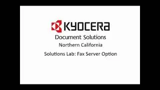 Solutions Lab: Fax Server Setup