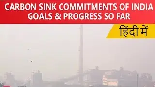 What are Carbon Sink Commitments? India&rsquo;s Intended Nationally Determined Contribution explained