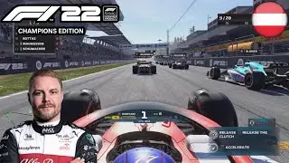 F1 22 - Valtteri Bottas Austrian GP Gameplay | Alfa Romeo | PS5