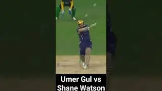 Umer Gul Vs Shane Watson | Umer Gul Bowling In psl | HBLPSL8