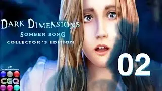 Dark Dimensions Somber Song CE Part 2 WALKTHROUGH with CasualGameQueen HD