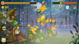 Swamp Attack - Episode 3. Level 5. Android Gameplay