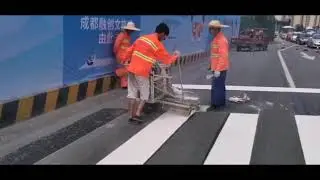 Thermopalstic Manual Applicator from Zhenjiang Rays Traffic Tech Co.,ltd.