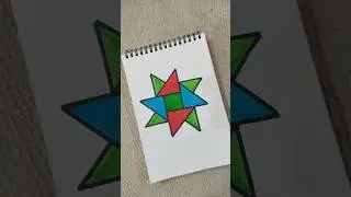 Easy and unique 3D illusion drawing. #shorts#short#drawing