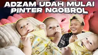 BEGINILAH ADZAM KALO LAGI NGOBROL⁉️UDAH PINTER NGOMONG