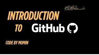 Introduction to GitHub