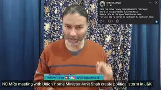 NC MP,s meeting with Union Home Minister Amit Shah created a political storm in J&K. Watch exclusive