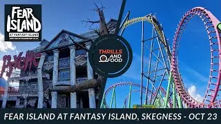 Fear Island at Fantasy Island Vlog - Skegness - October 2023