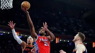 Philadelphia 76ers vs New York Knicks Game 2 76ers chocks 2024 NBA Playoff