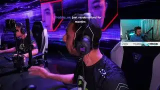 Optic FNS trash talk live on stage lmao - Tarik's reaction