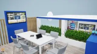 Stand de Ceva #dise&ntilde;o #proyecto #proyecci&oacute;n #render #rendering #stand #animaci&oacute;n