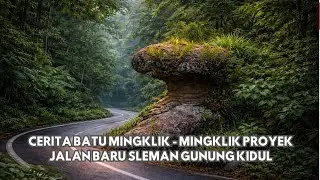 Cerita batu mingklik-mingklik  diproyek jalan baru Sleman - Gunungkidul, bukit Gayamharjo.
