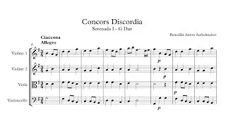 Benedikt Anton Aufschnaiter &ndash; Concors Discordia (6 Serenades)