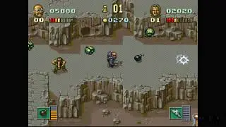 The Chaos Engine - World-1The Forest Level-3 Rockies  (カオスエンジン) #shootergames #retrogames #nintendo